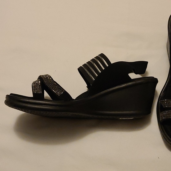 11 sketchers memory foam wedge sandals - Picture 6 of 6